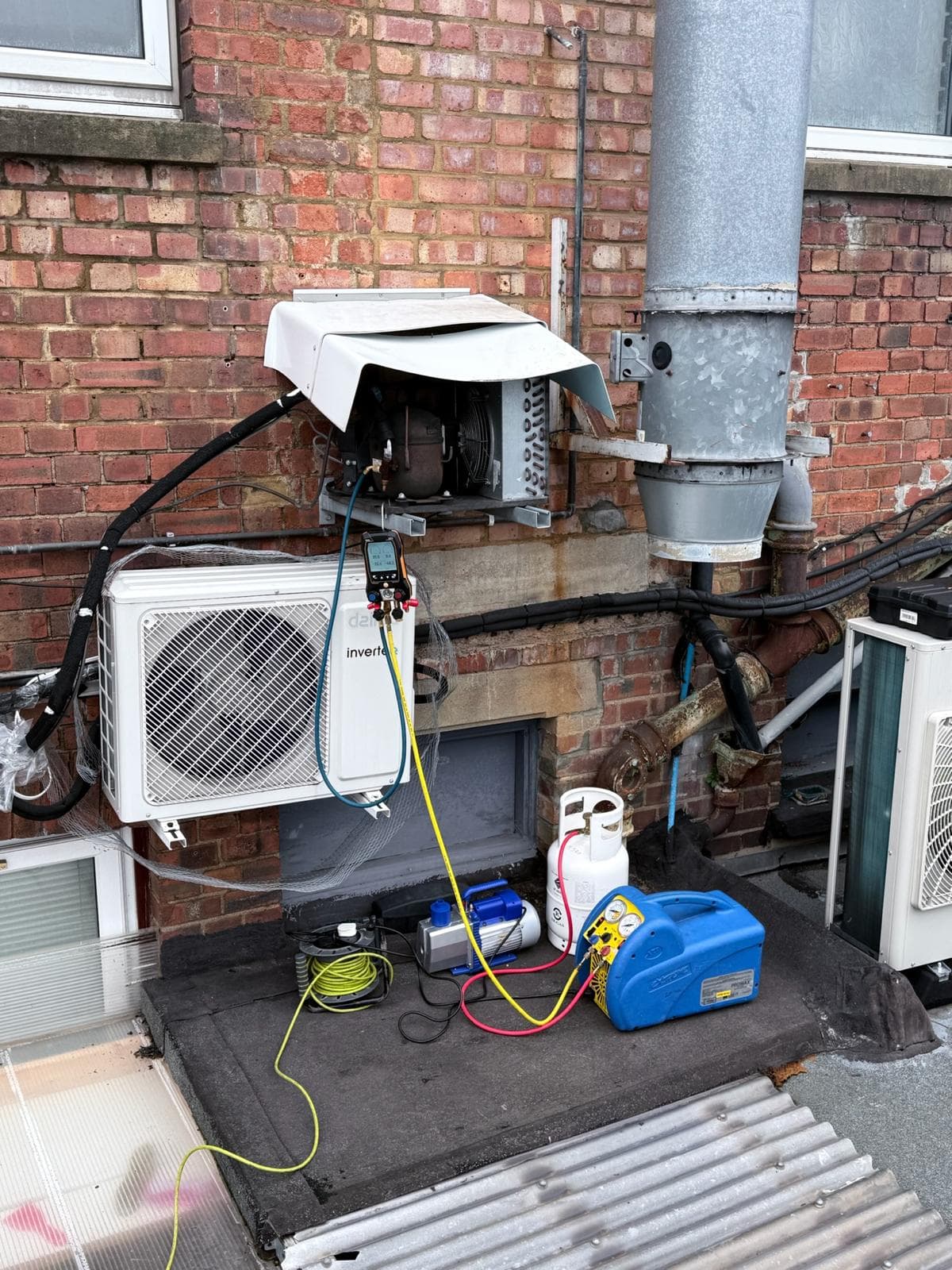 Freez Fix cooling and refrigeration project in London